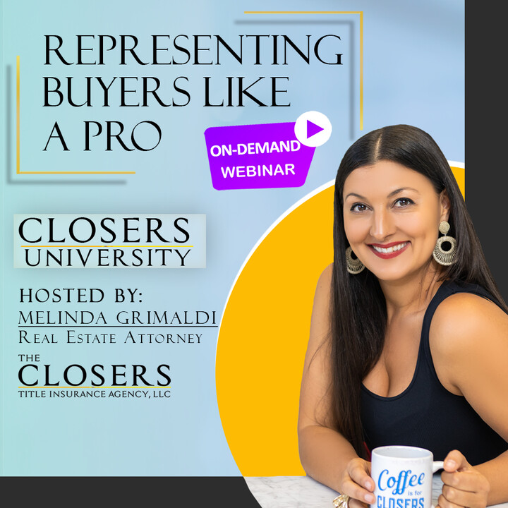 Closers University — Representing Buyers Like A Pro session